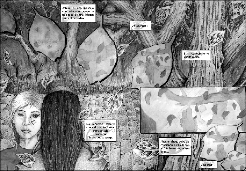 Viñetas que relatan una aventura onírica donde Astral se involucra.