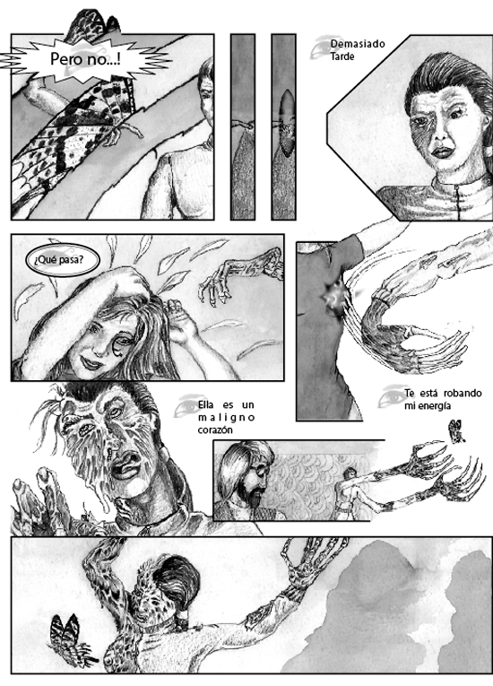 Viñetas que relatan una aventura onírica donde Astral se involucra.