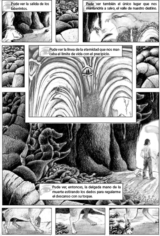 Viñetas que relatan una aventura onírica donde Astral se involucra.