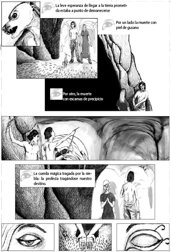Viñetas que relatan una aventura onírica donde Astral se involucra.
