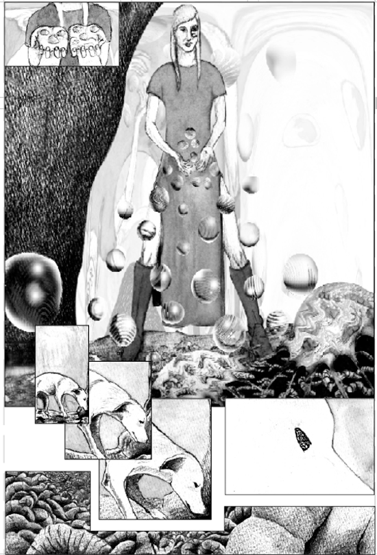 Viñetas que relatan una aventura onírica donde Astral se involucra.